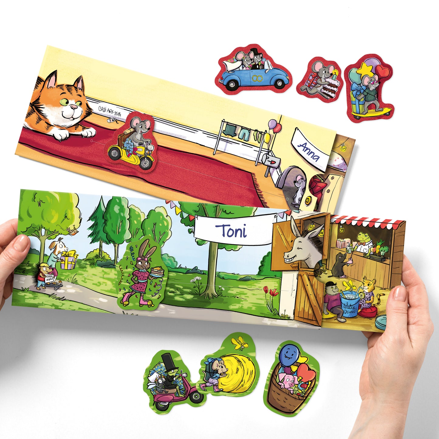 Schiebekarten Alle Anlässe, 2er Set