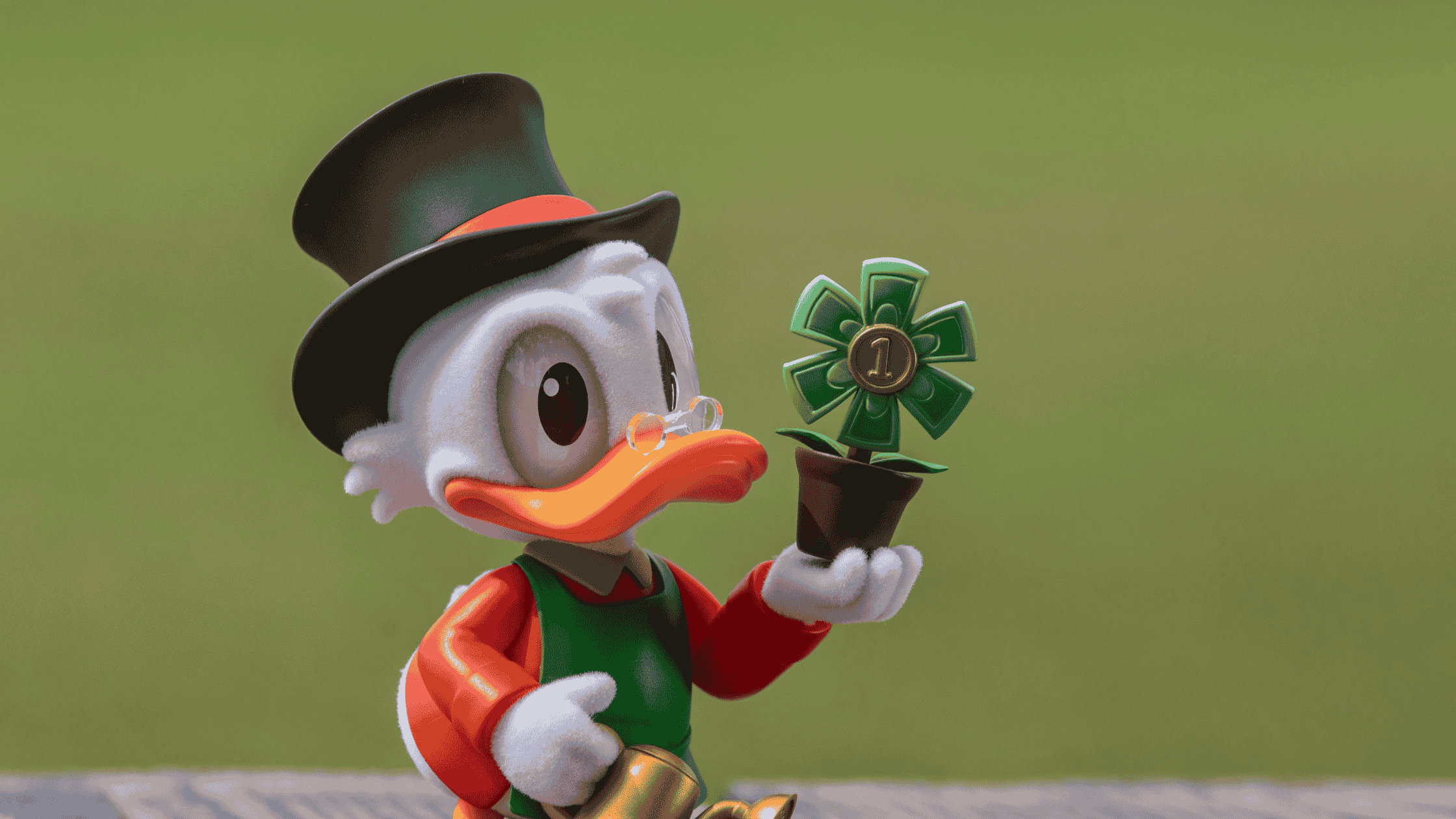 Ente erhält originelle Surprisa Rätsel-Geschenkbox – kreative Idee für Menschen, die scheinbar schon alles haben